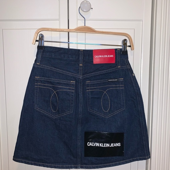 Calvin Klein Denim Skirt - Picture 2 of 5
